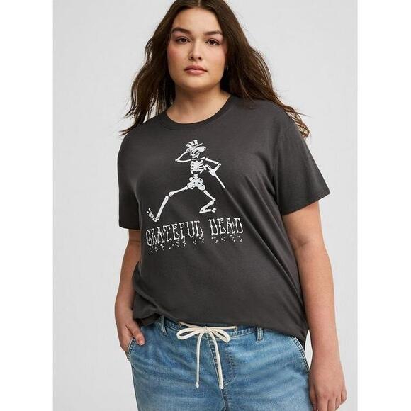 torrid Tops - NWT Torrid Grateful Dead Relaxed‎ Fit Tee